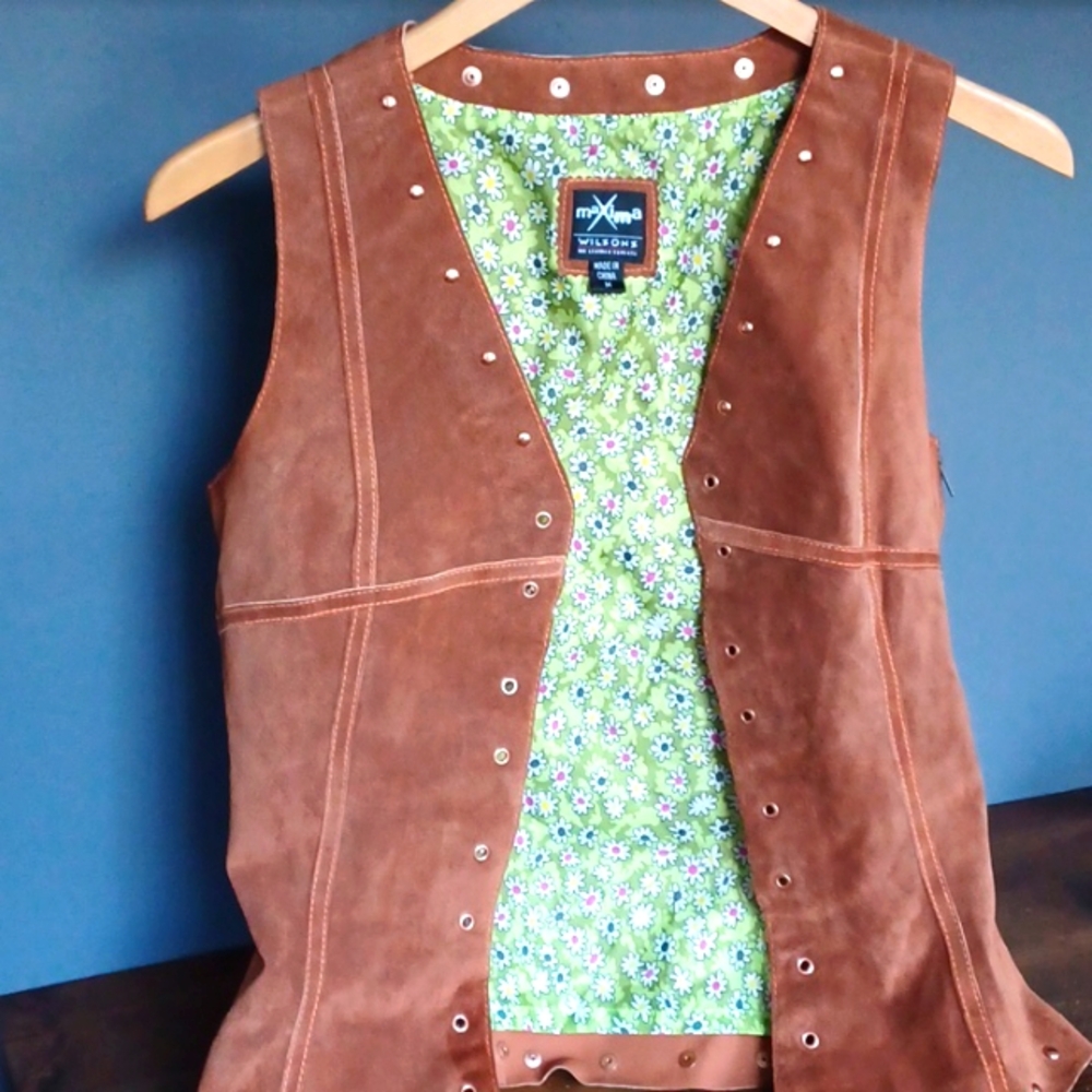 Wilson leather  vest